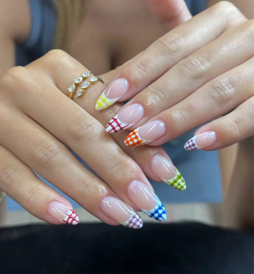 ネイル フレンチネイル 韓国ネイル 持ち込み シンプルネイル ワンホンネイル Iconic Nailのネイルデザイン