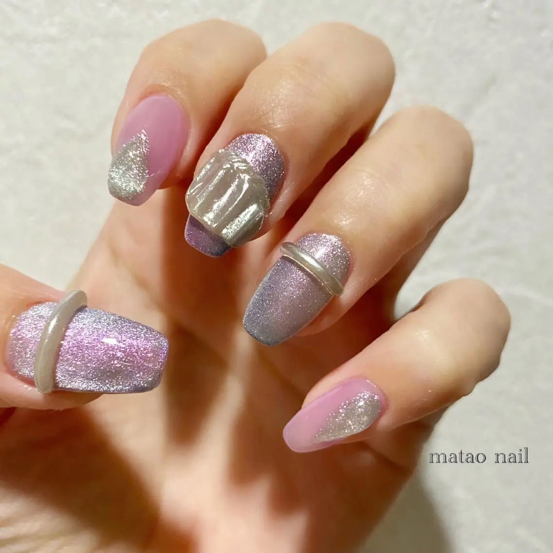 ネイル クリアネイル マグネットネイル ハンドネイル フットネイル matao nailの眉毛・アイブロウイメージ