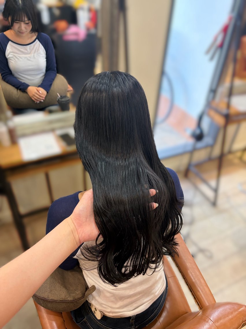ロング カット ヘアカラー トリートメント みゆ/ スタイリスト🎀のヘアスタイル