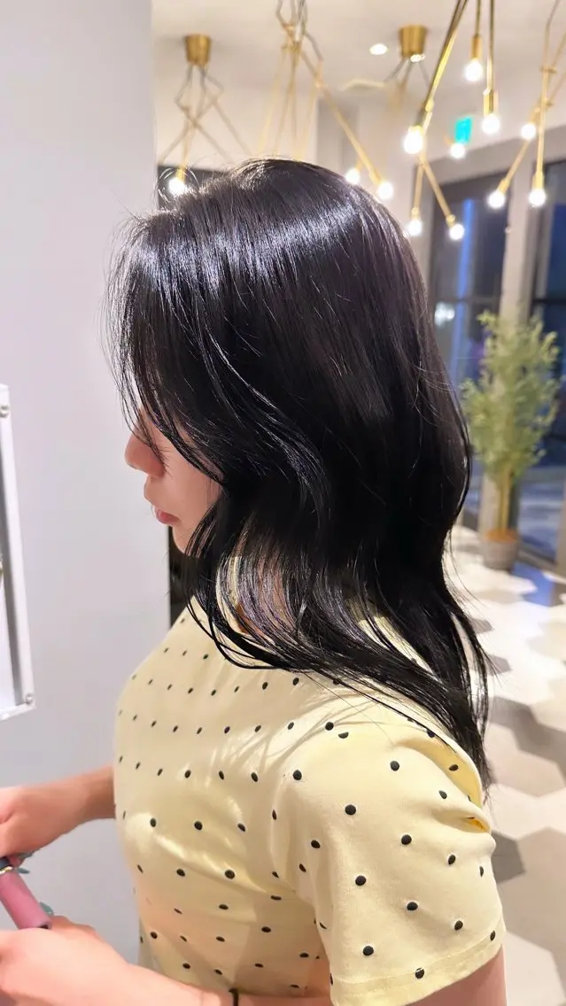 ロング カット 艶カラー/カット/ あゆみ🎀のヘアスタイル
