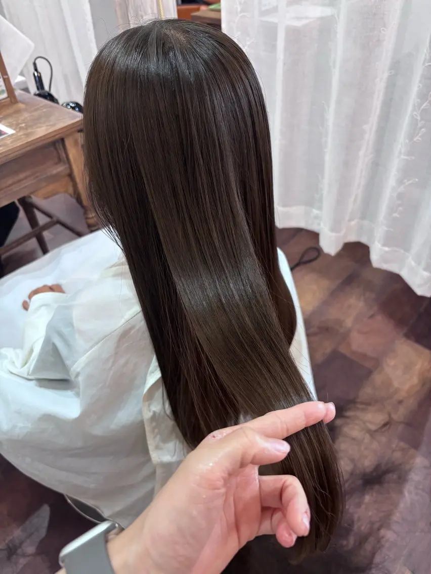 ロング 髪質改善 トリートメント トリートメント radiant/泉南 nakamura🌹のヘアスタイル