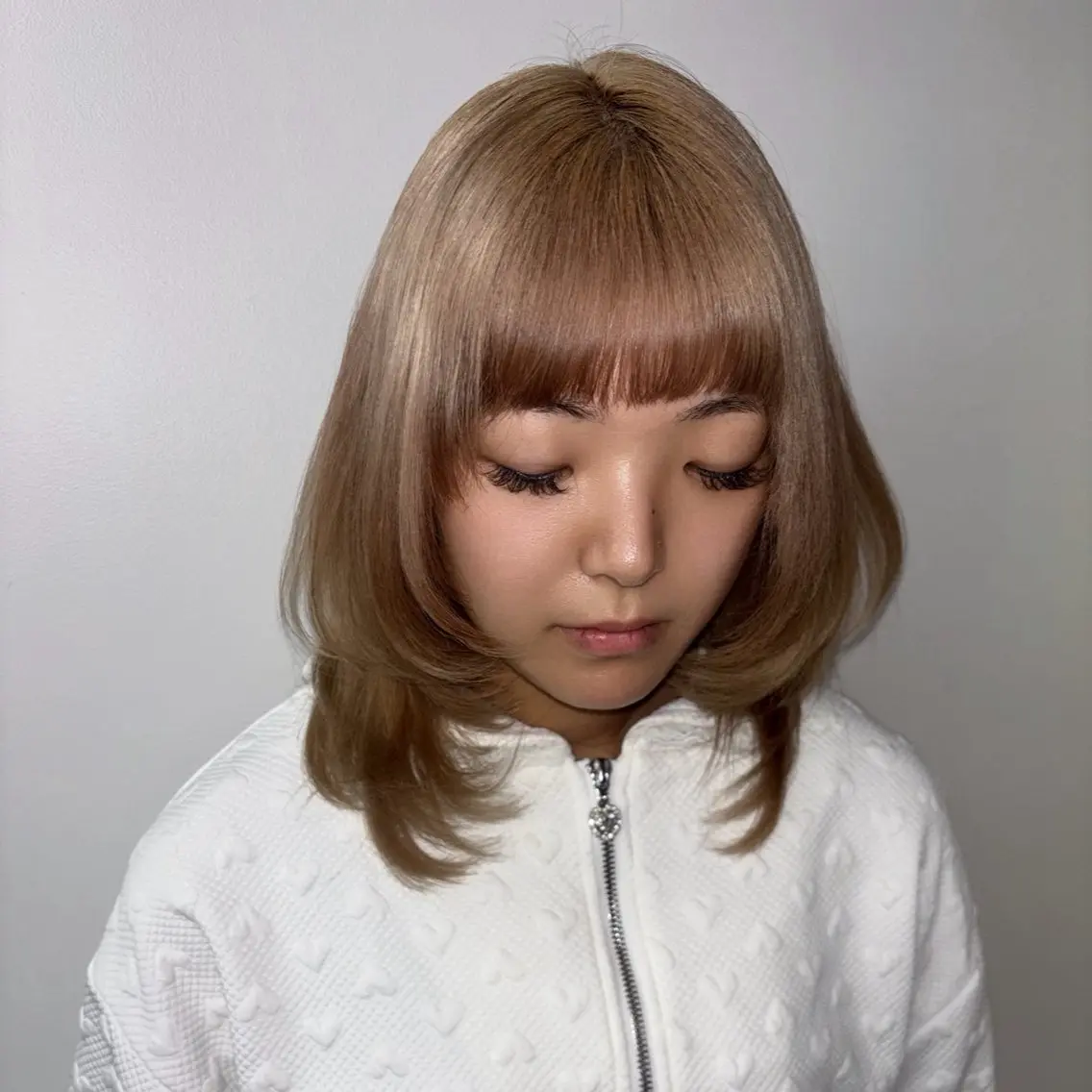 セミロング カラー ヘアカラー Ren. 🦋デザインカラーのヘアスタイル