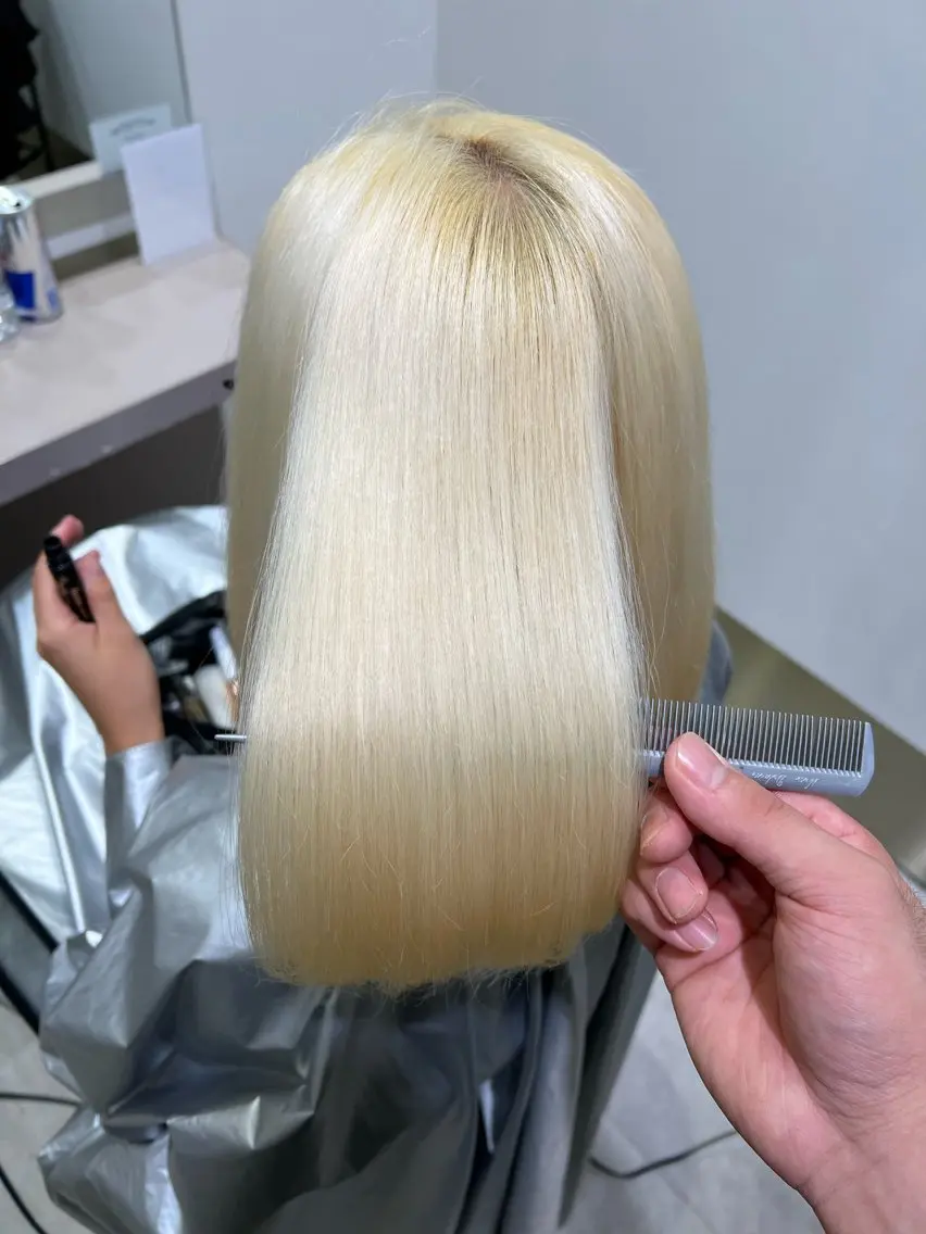 ミディアム ヘアカラー トリートメント カラーリスト IKのヘアスタイル