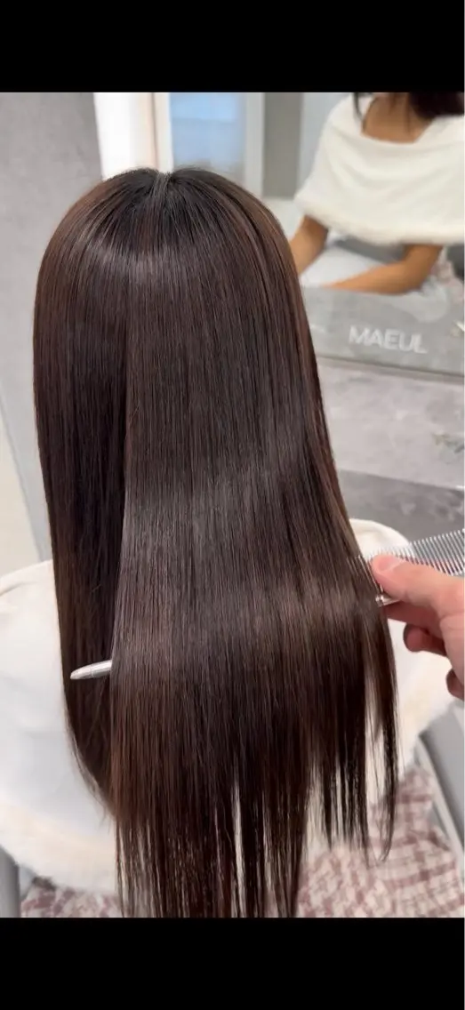 ロング 名古屋/レイヤー 島原 由璃のヘアスタイル