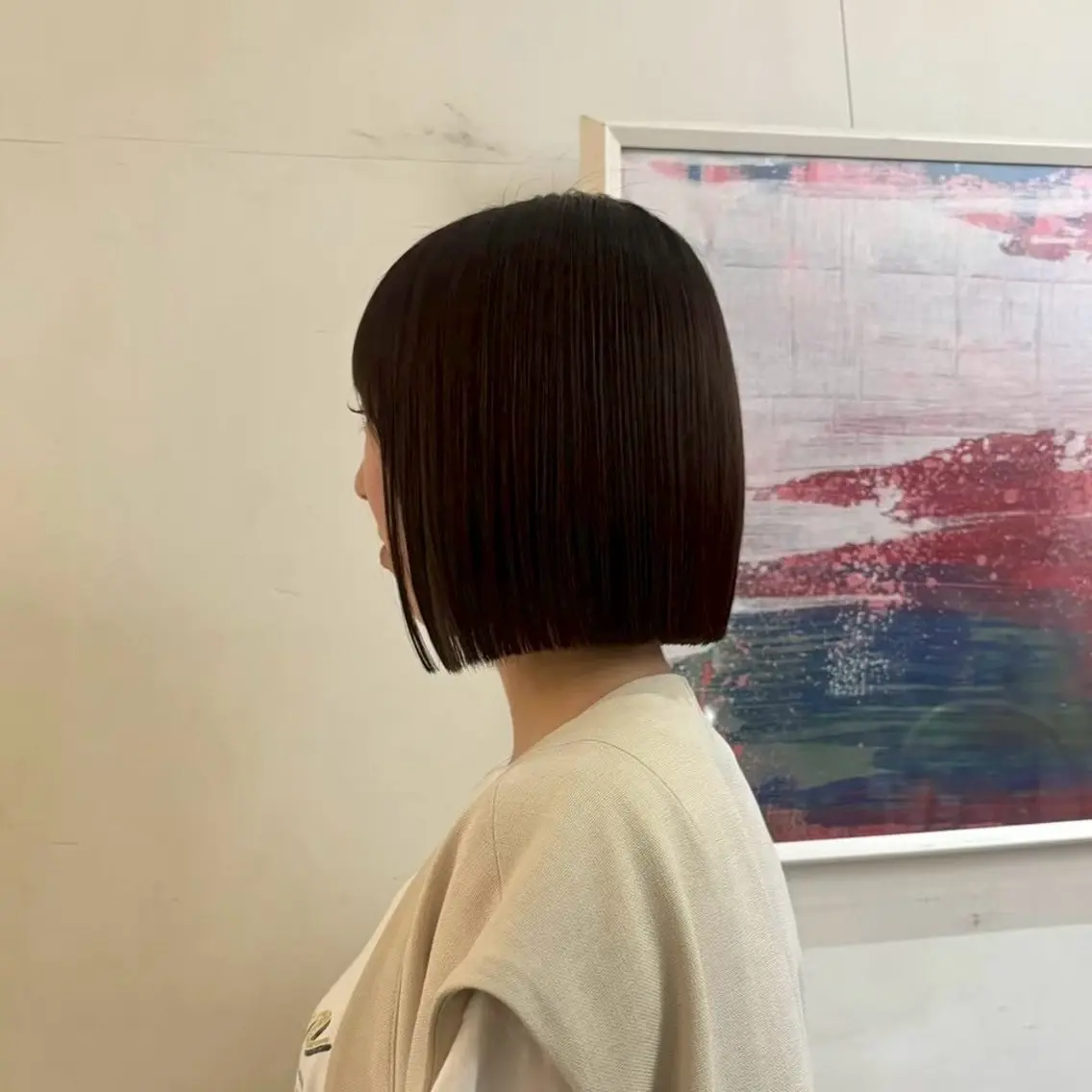 ショート カラー レイヤー/透明感/ 髪質改善/ RYUのヘアスタイル