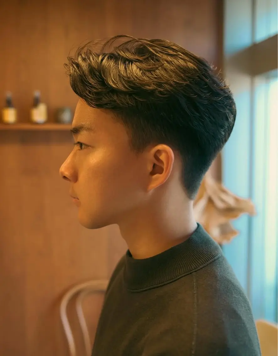 期間限定価格‼️メンズカット✂️➕毛流れパーマ🌀の写真