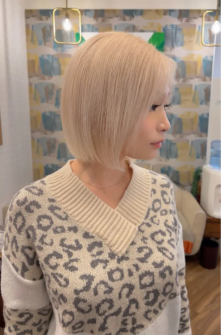 ショート ショートボブ ボブ ショートヘア 矢野 佑汰のヘアスタイル