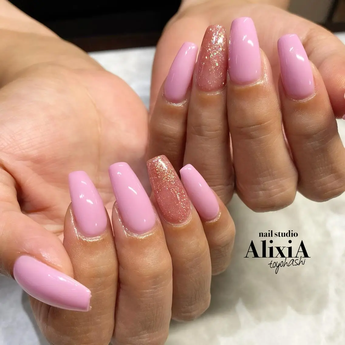 ネイル ハンドネイル AlixiA ゆみのネイルデザイン