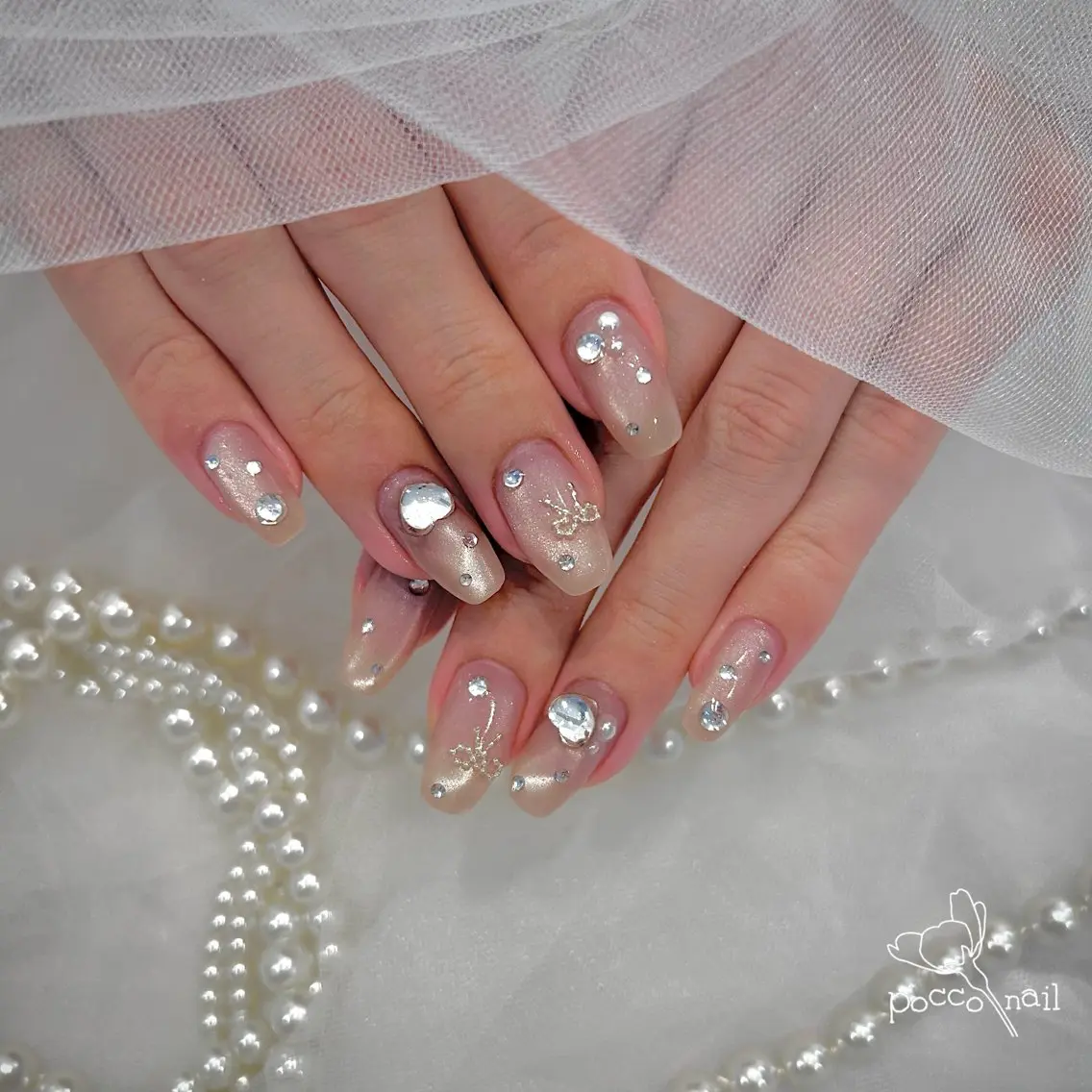ネイル ハンドネイル pocco nail 安井いぶきのネイルデザイン