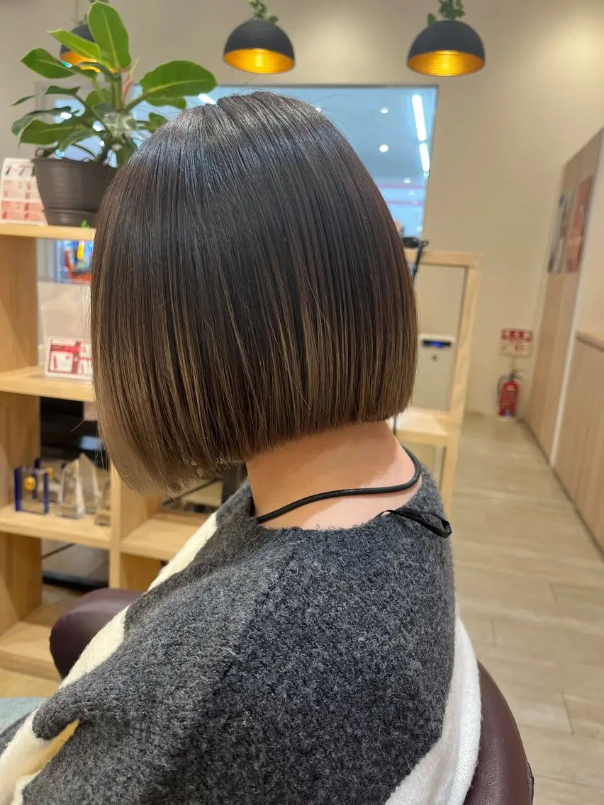 ミディアム ボブ メンズカット/パーマ 牛尾丈のヘアスタイル