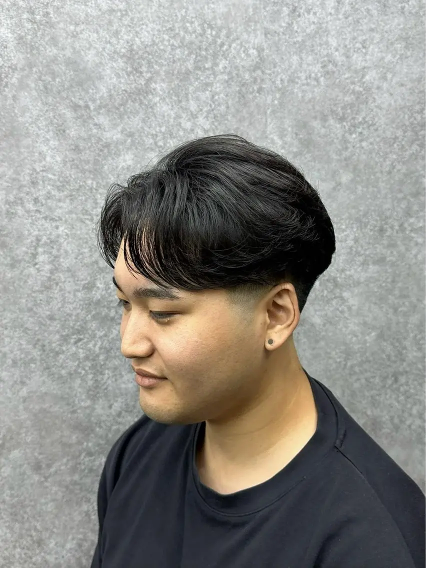 パーマ メンズ センターパート特化 🌹RIO🌹のヘアスタイル