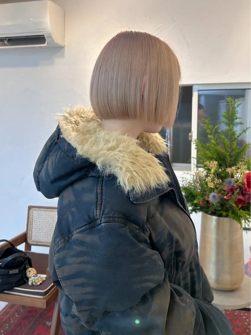 ミディアム ヘアカラー 似合わせcut 🔥yutakaのヘアスタイル