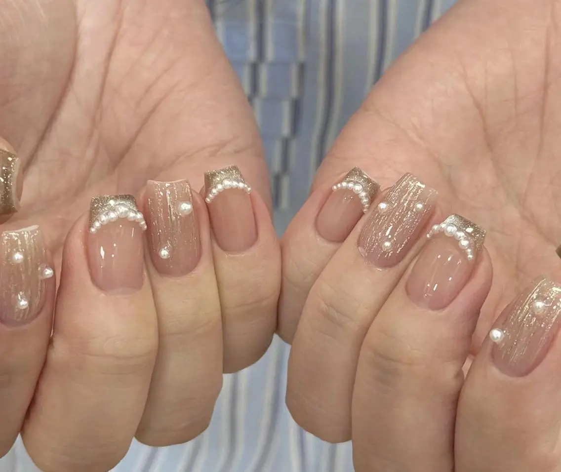 ネイル ハンドネイル ハンドケア 🍑 momo_nailのネイルデザイン