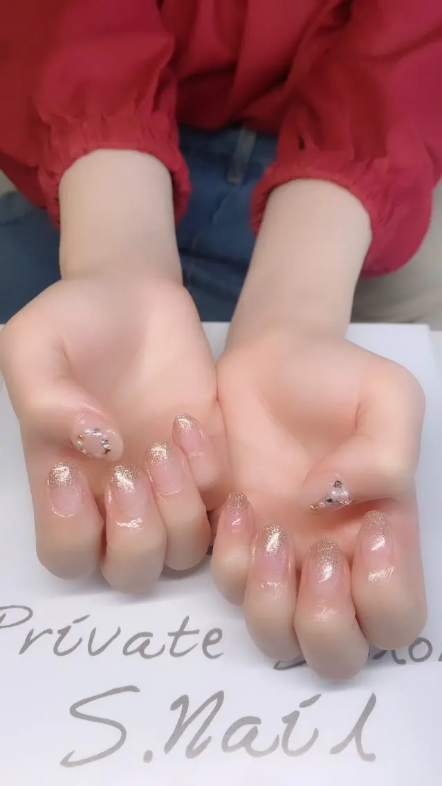 ネイル 大分S.Nail ⟡.*💠🫧のネイルデザイン