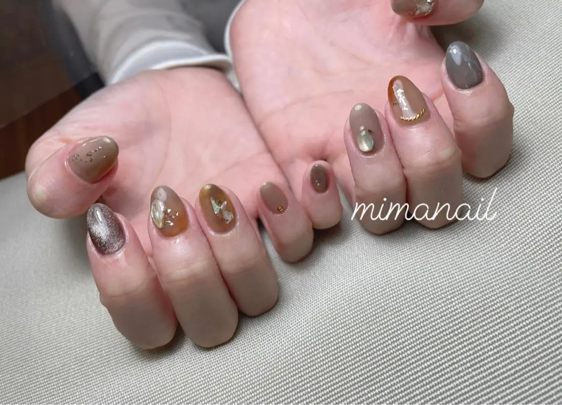 ネイル ハンドネイル mima nailのネイルデザイン