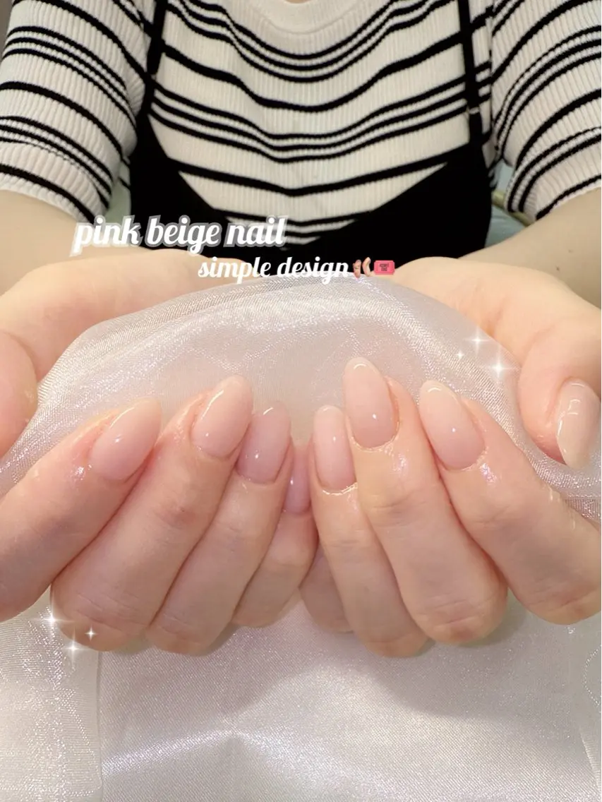 ネイル ハンドネイル ちゅるんネイル‎🤍 miyuのネイルデザイン
