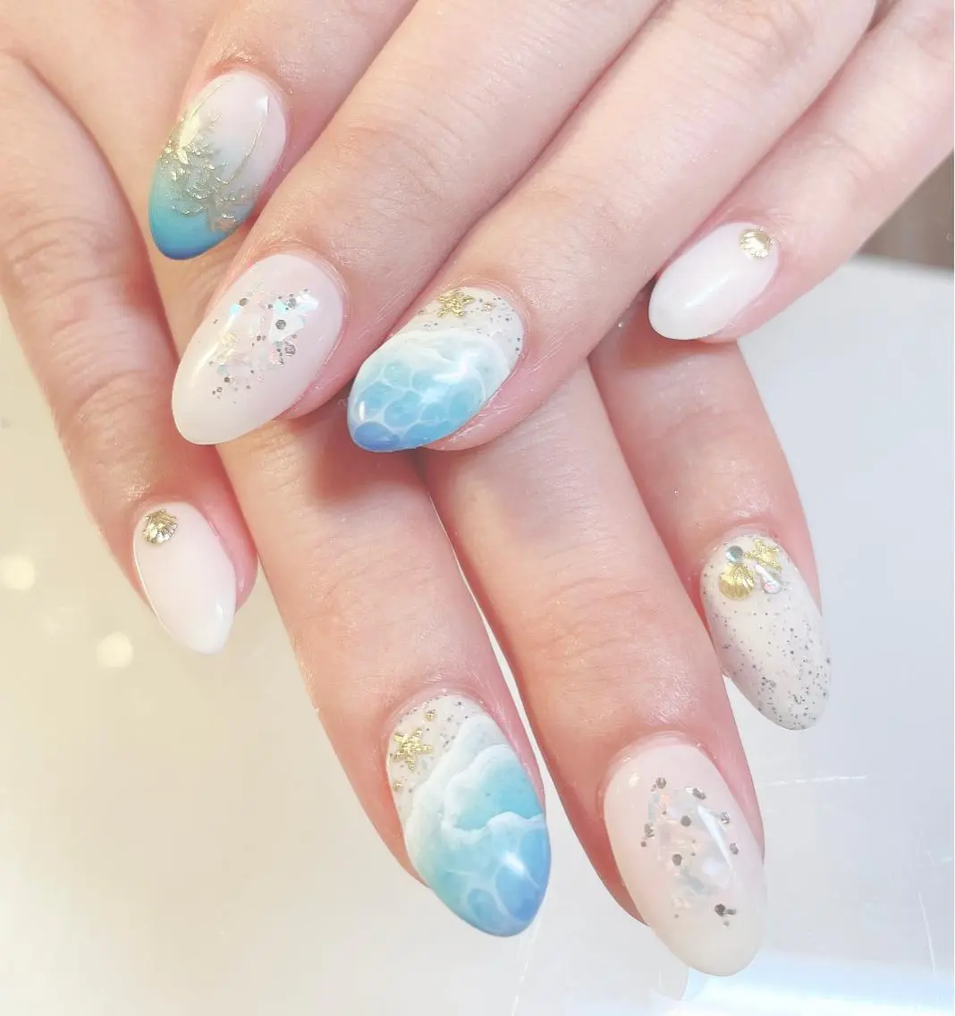 ネイル ハンドネイル Nail room Lunaのネイルデザイン