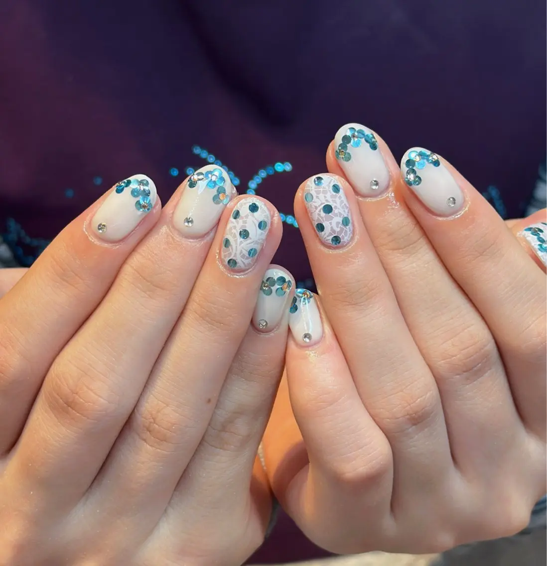 ネイル アートネイル 持ち込み Grace nail ケイのネイルデザイン