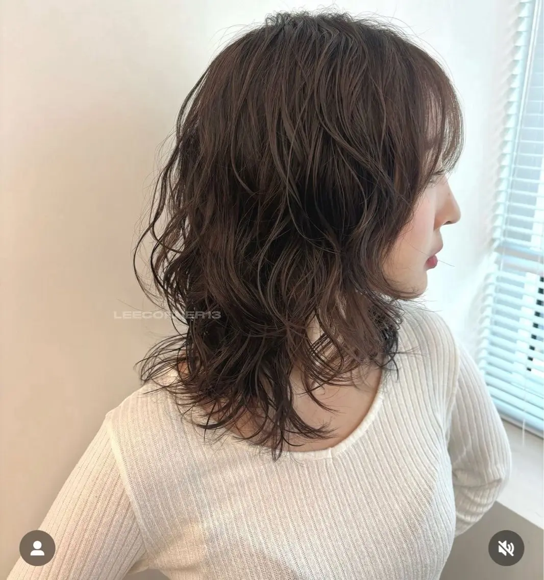 ロング パーマ 宮嶋 蓮のヘアスタイル