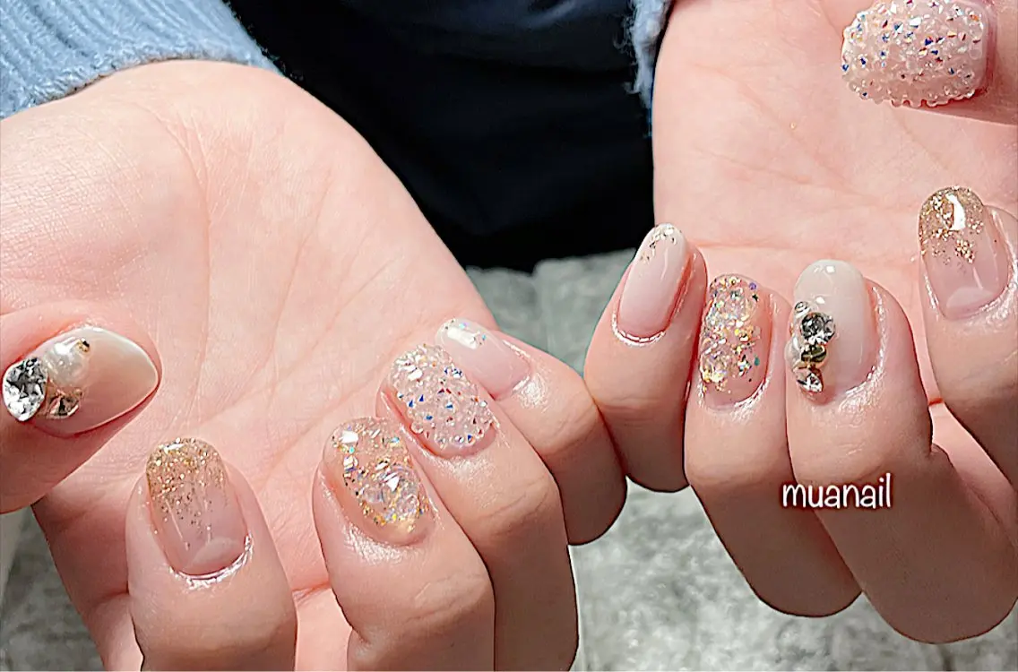 ネイル キラキラネイル その他(ネイル) mua nail mikiのネイルデザイン