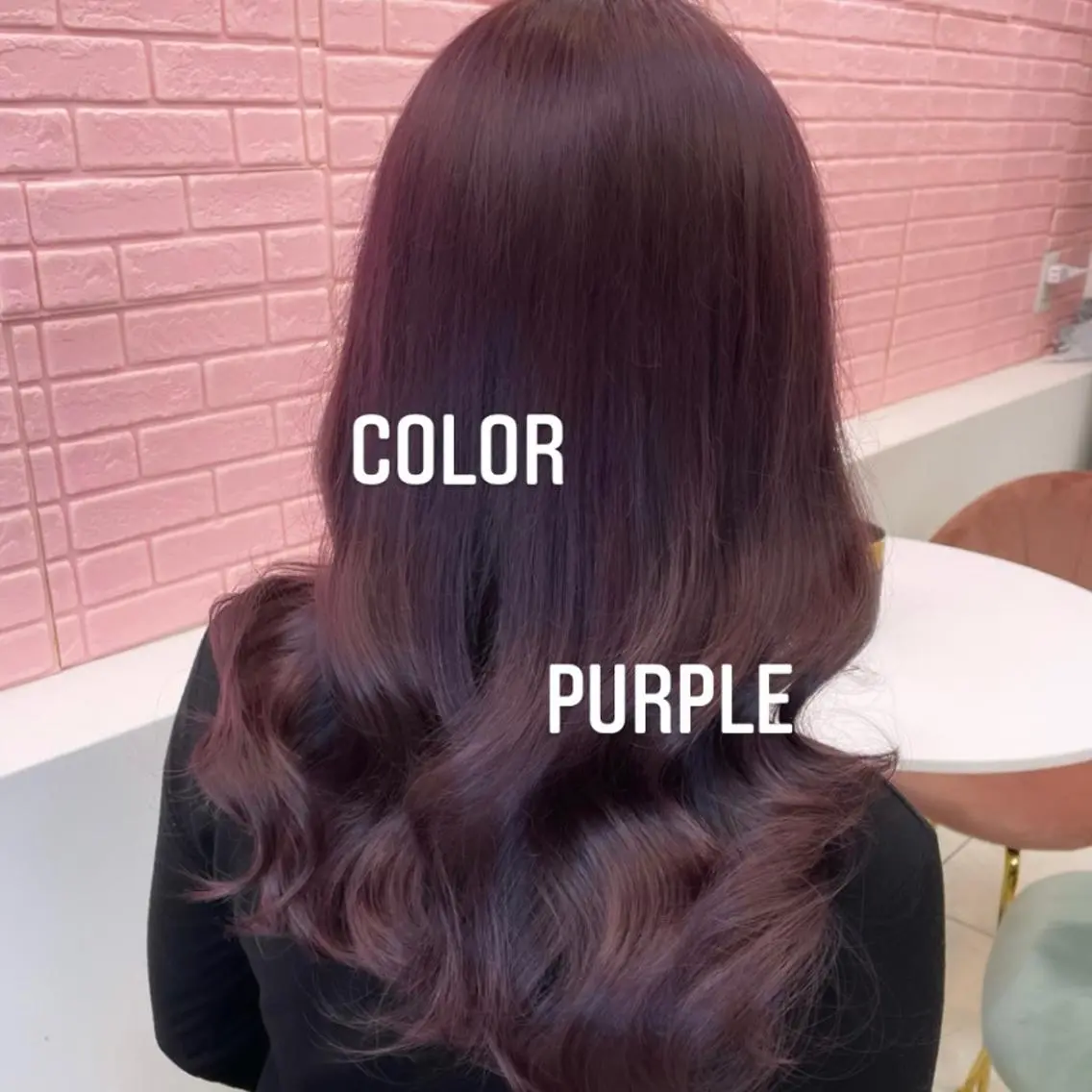 セミロング カラー ヘアカラー トリートメント エクステ🩵ブリーチ 韓国ヘア🩵KAEのヘアスタイル