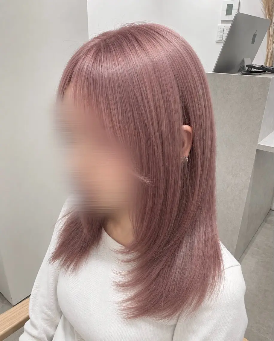 カラー ヘアカラー 星夏୨୧ 透明感カラーのヘアスタイル