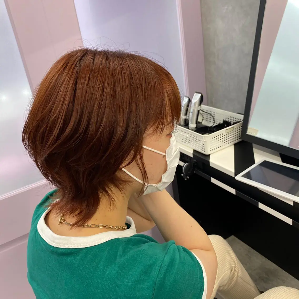 ショート カラー ヘアアレンジ メンズ メンズブリーチ メンズハイトーン ブリーチ ケアブリーチ デザインカラー Cielro/ダブル カラー/西田咲希のヘアスタイル