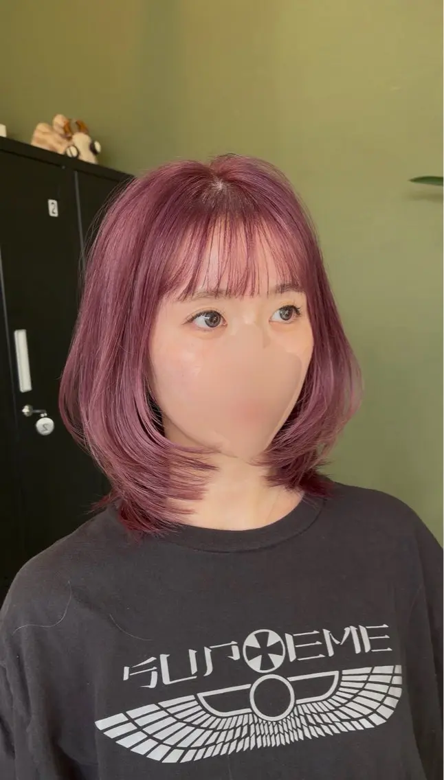 ミディアム ミディアムレイヤー レイヤーカット 内山 優のヘアスタイル