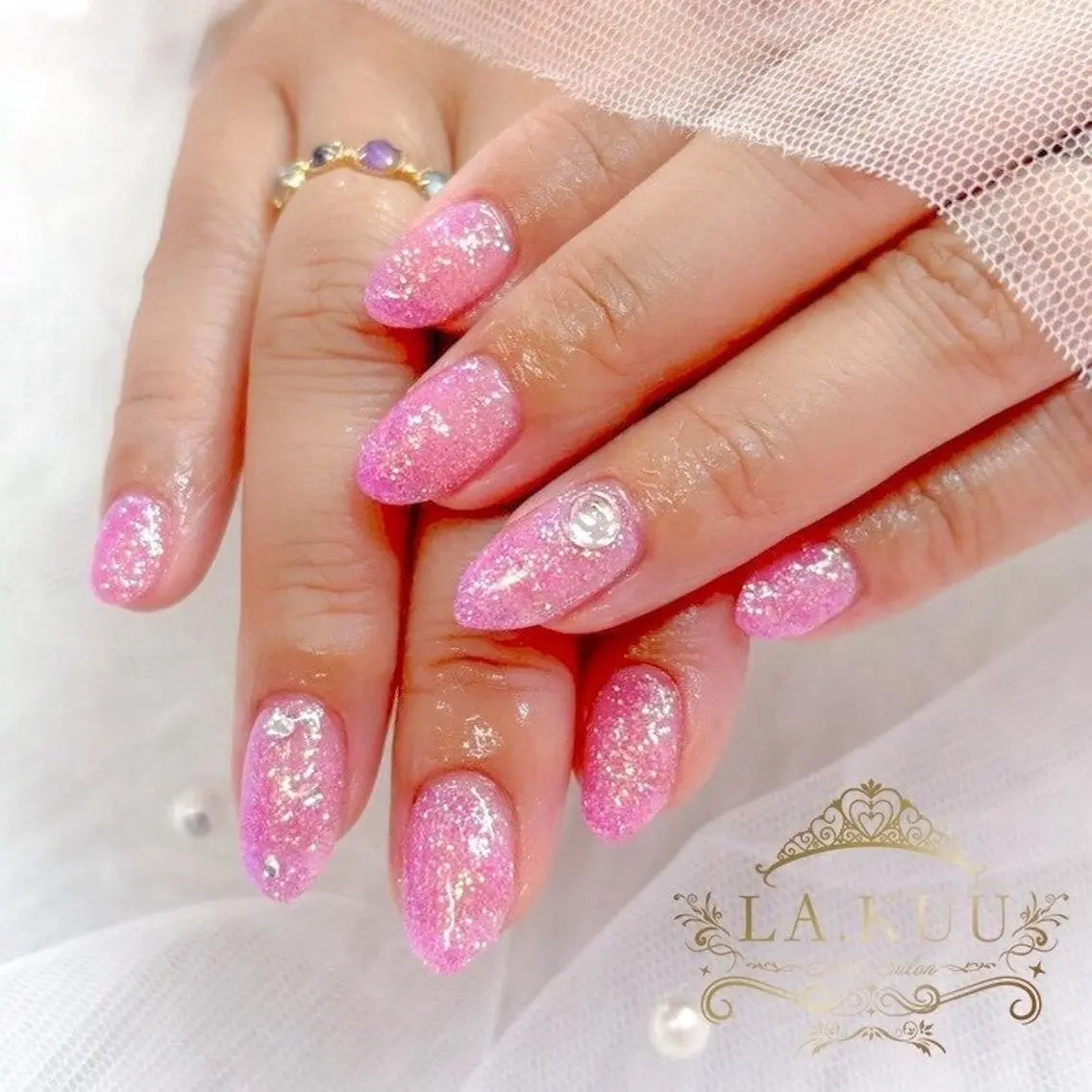 【HAND】✨ワンカラーorラメグラ✨(オフ無し)の写真