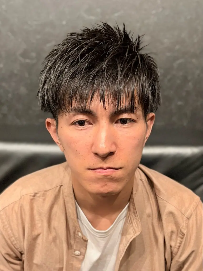 ショート メンズ マッシュ ショートヘア メンズ特化 星野裕人のヘアスタイル