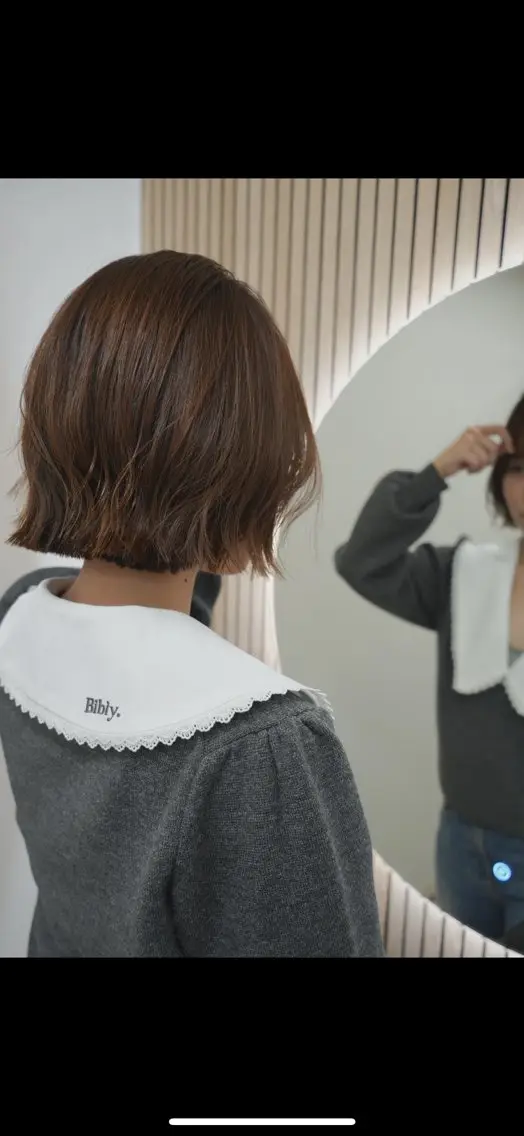 ショート カット ヘアカラー トリートメント KEIGO/ ベージュカラーのヘアスタイル