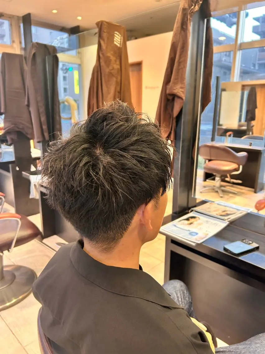 メンズ ri kuのヘアスタイル