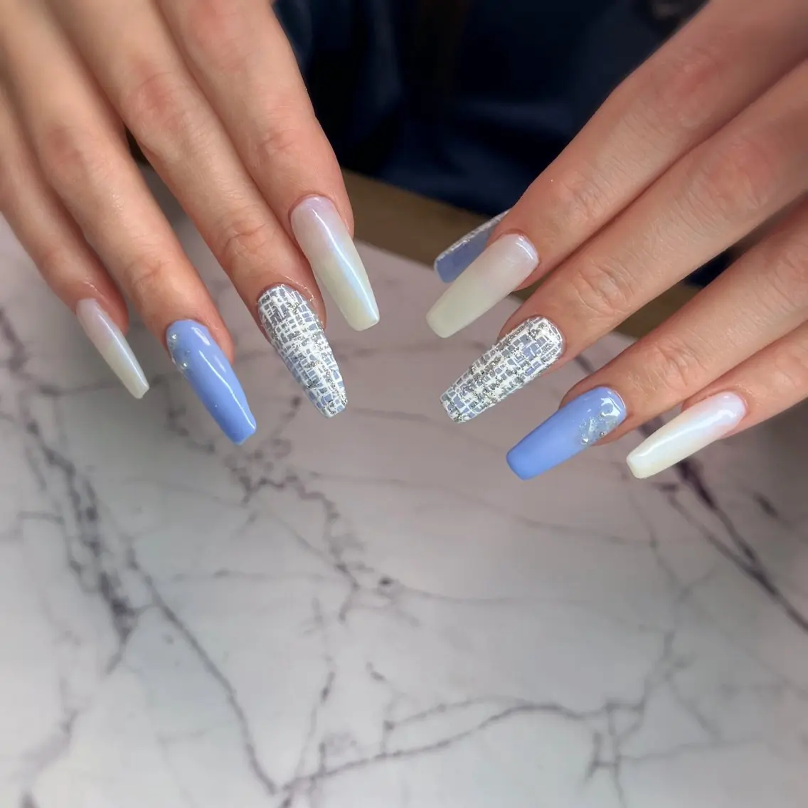 ネイル 長さ出し Yun nailのネイルデザイン