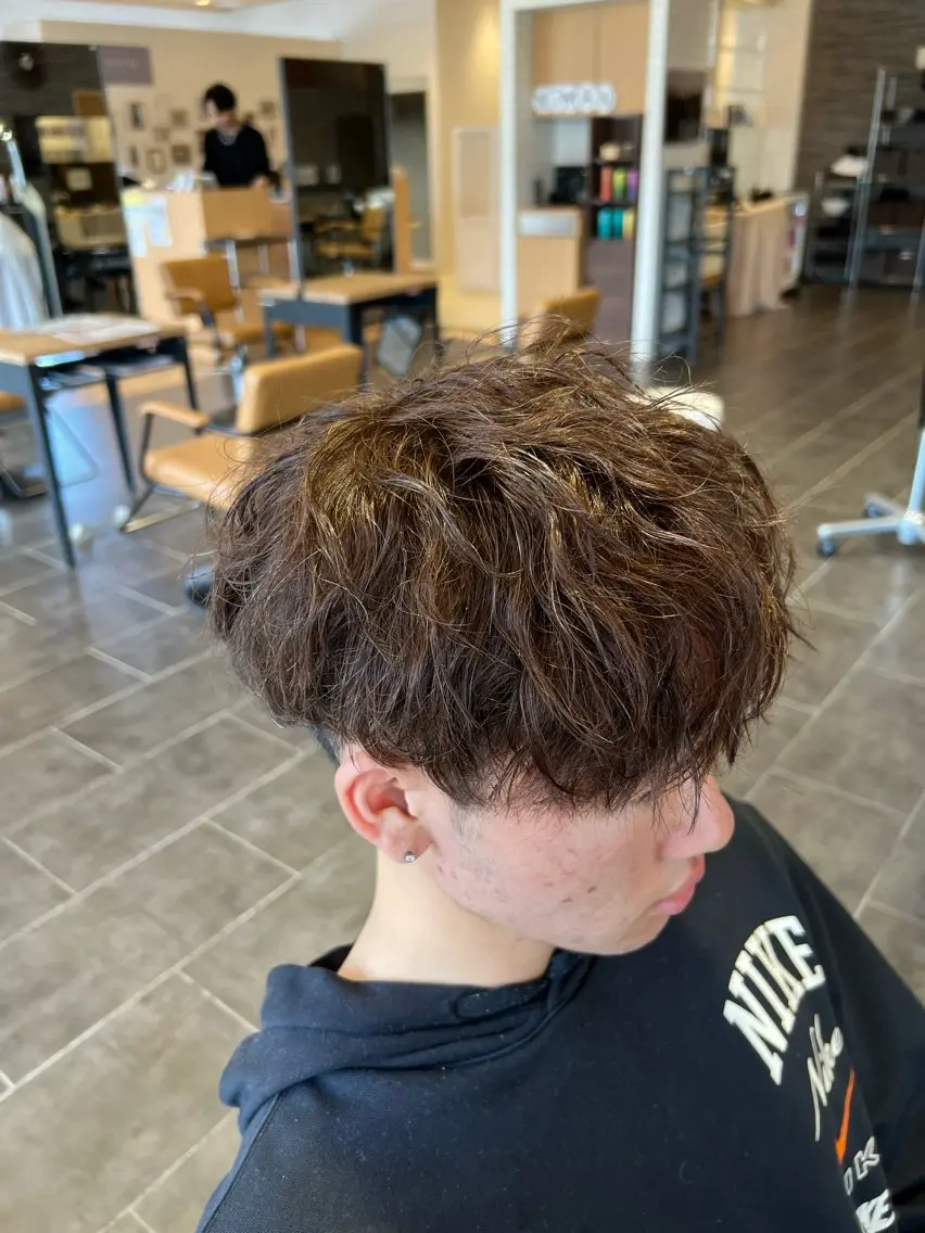 パーマ カットモデル募集中/ まこ‎𖤐 ̖́-‬のヘアスタイル