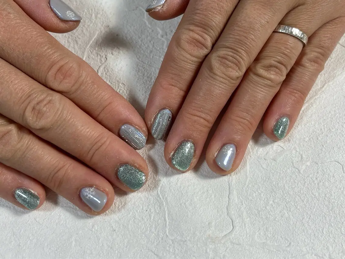 パーマ ハンドネイル kiki nail たまプラーザのネイルデザイン