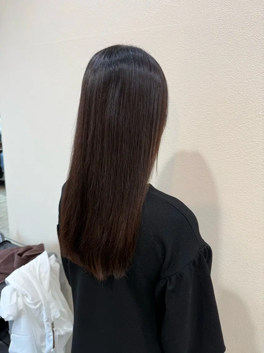 ロング ロング カット 鮫島 唯那のヘアスタイル