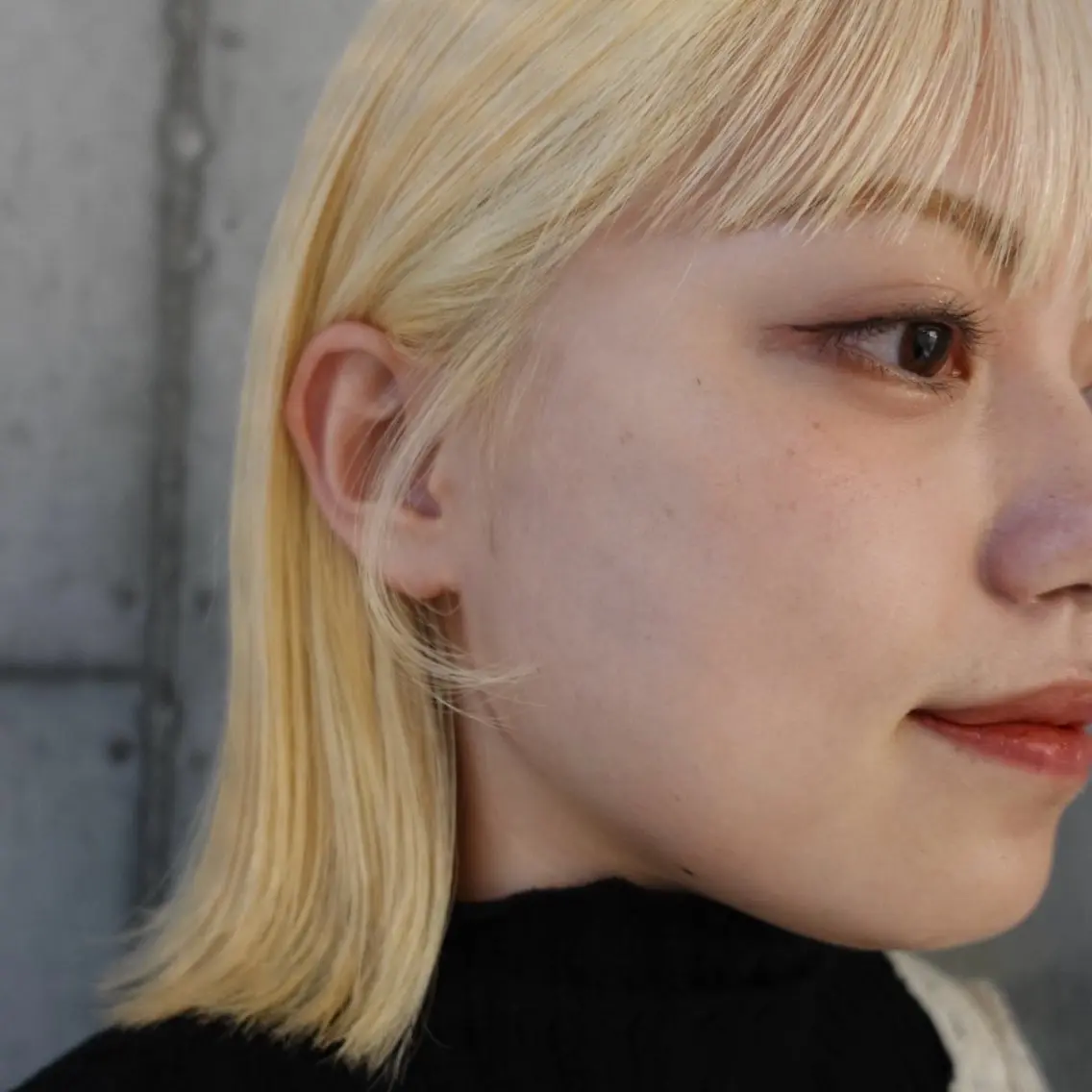 ミディアム カラー ヘアアレンジ ブロンド ハイトーンカラー カット ヘアカラー 🌐サトウ リョウ🌐のその他イメージ