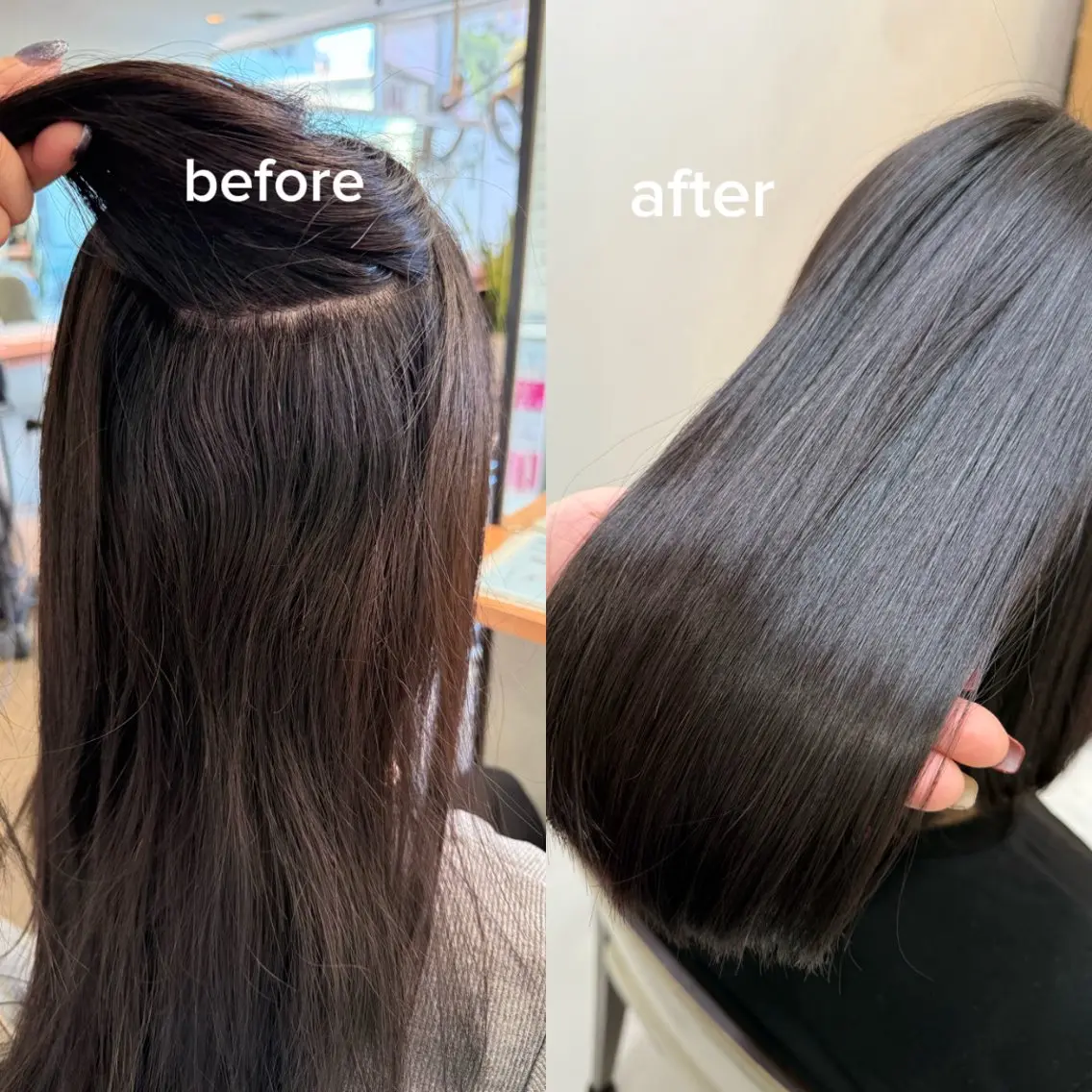 ミディアム たかしな けいなのヘアスタイル