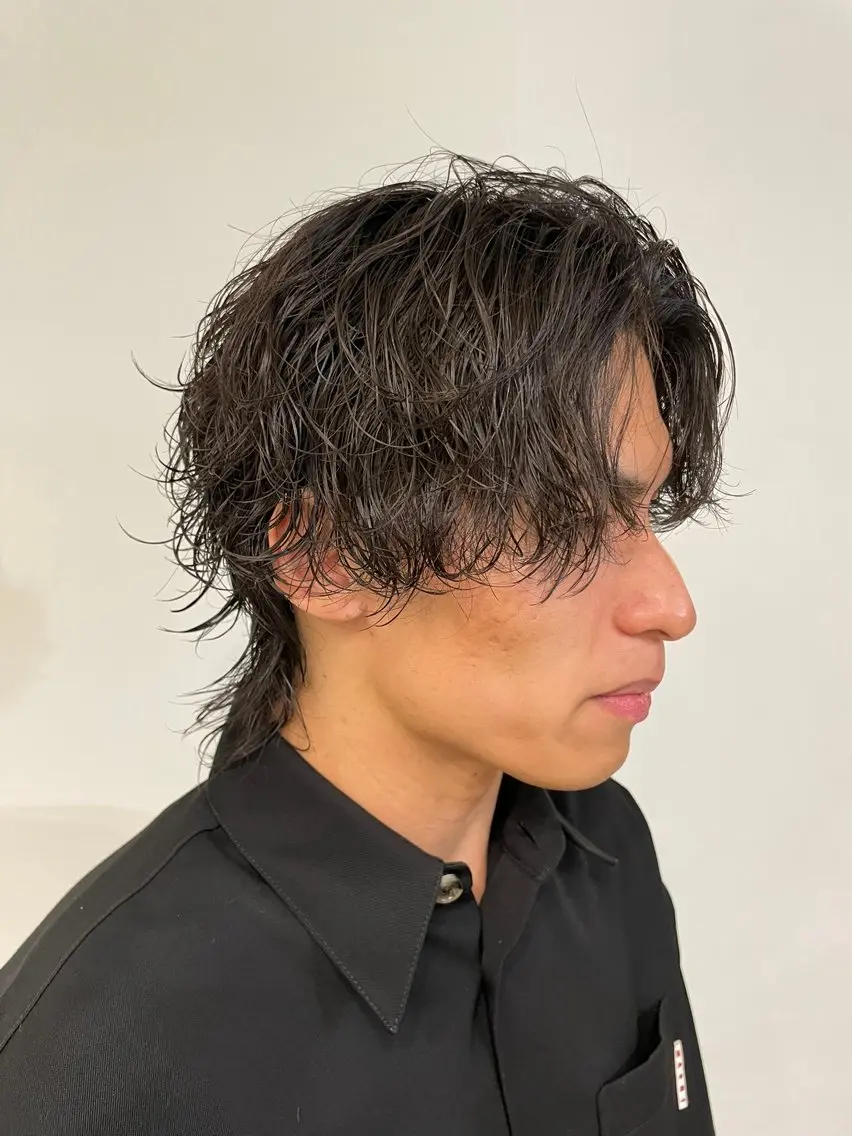 メンズ 三田 真穂のヘアスタイル