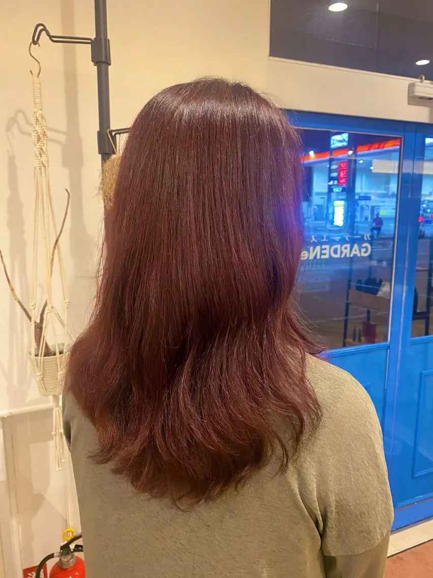 カラー ヘアカラー 峠本 蓮のヘアスタイル