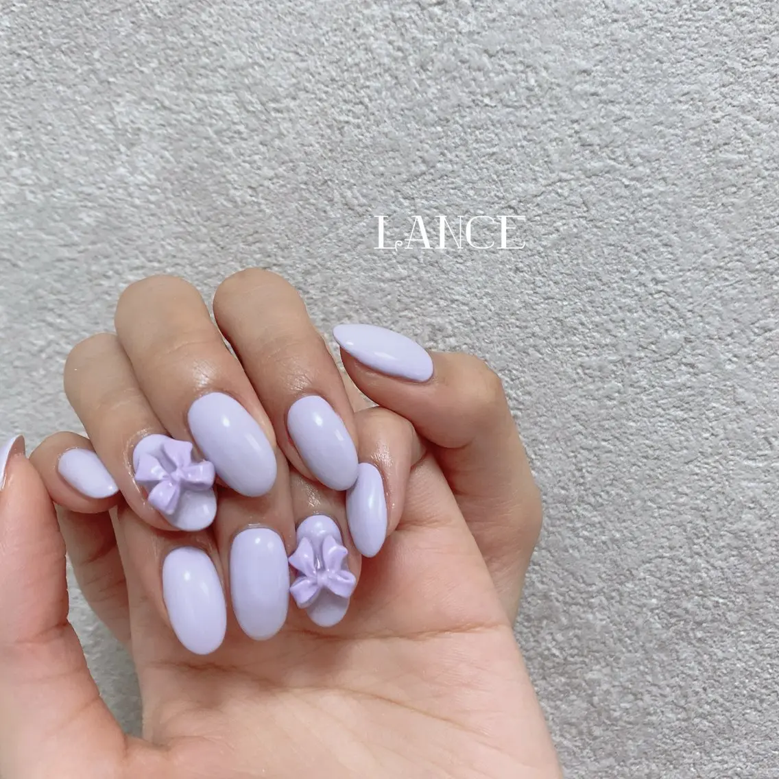 ネイル オーロラネイル フレンチネイル グラデーション キラキラネイル 韓国ネイル Lance nailのネイルデザイン