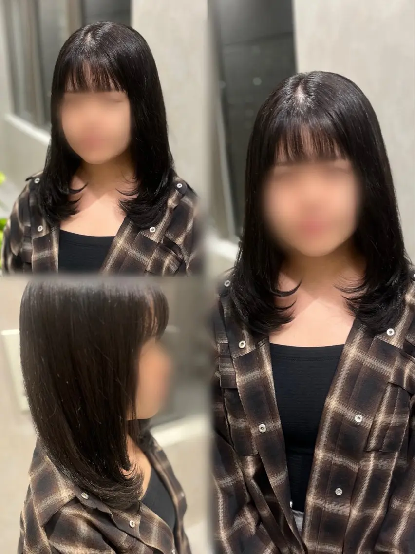 【スタッフおすすめ】カット＋髪質改善エステカラー（別途指名料＋500円/土日祝日＋500円）の写真