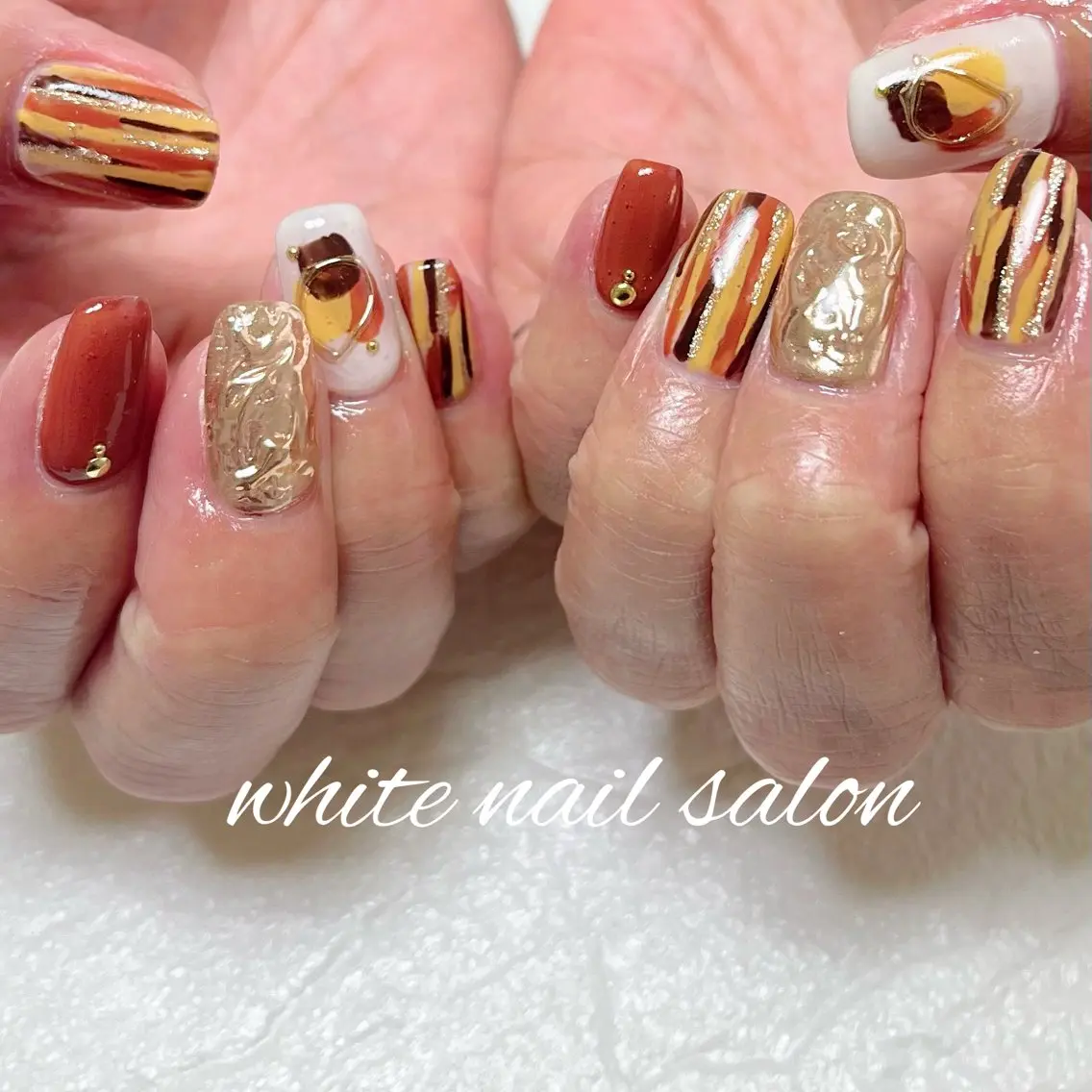 ネイル ハンドネイル white nail salonのネイルデザイン