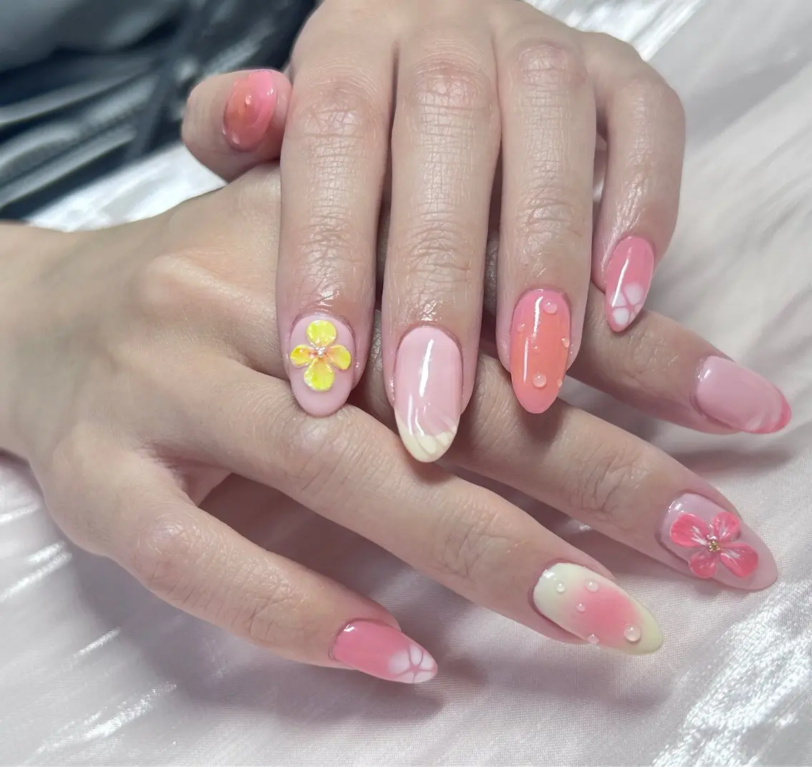 ネイル Horie 雪のネイルデザイン