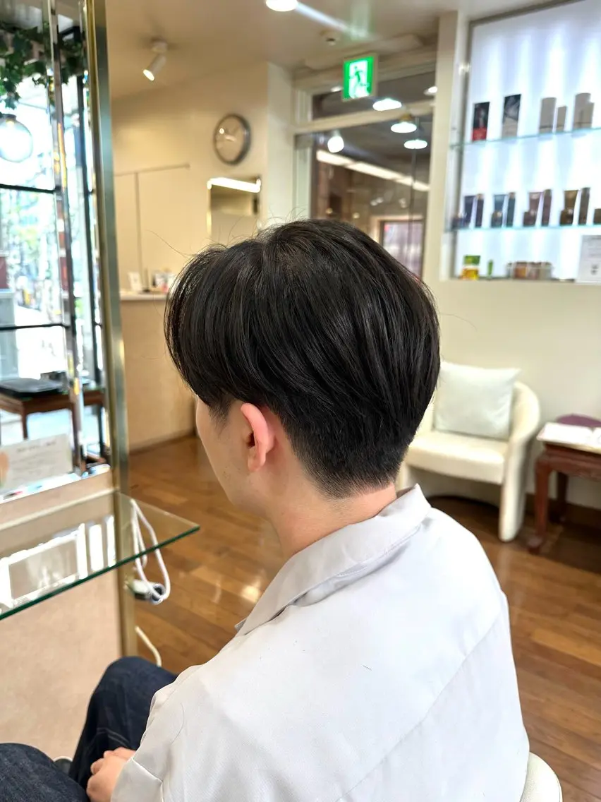 メンズ センターパート 刈り上げ 🎀 KANAN🎀のヘアスタイル