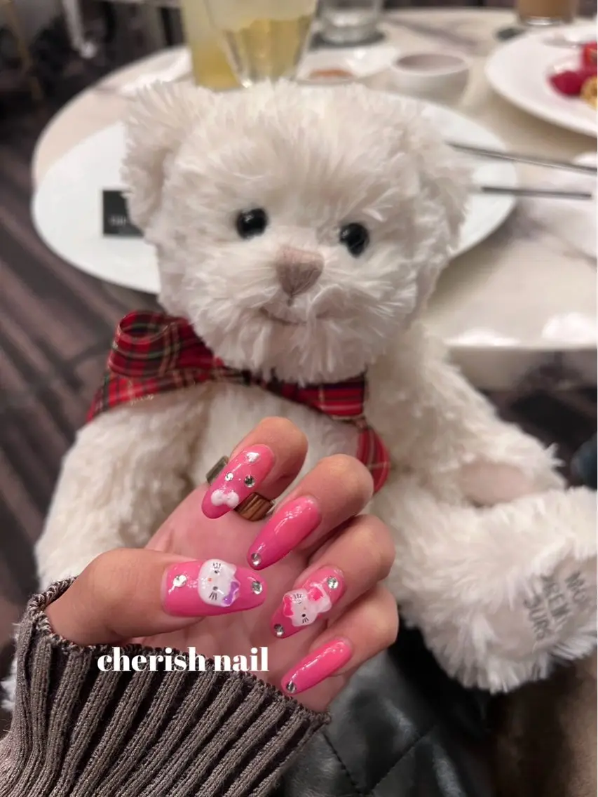 ネイル ピンク ハンドネイル cherish nailのネイルデザイン