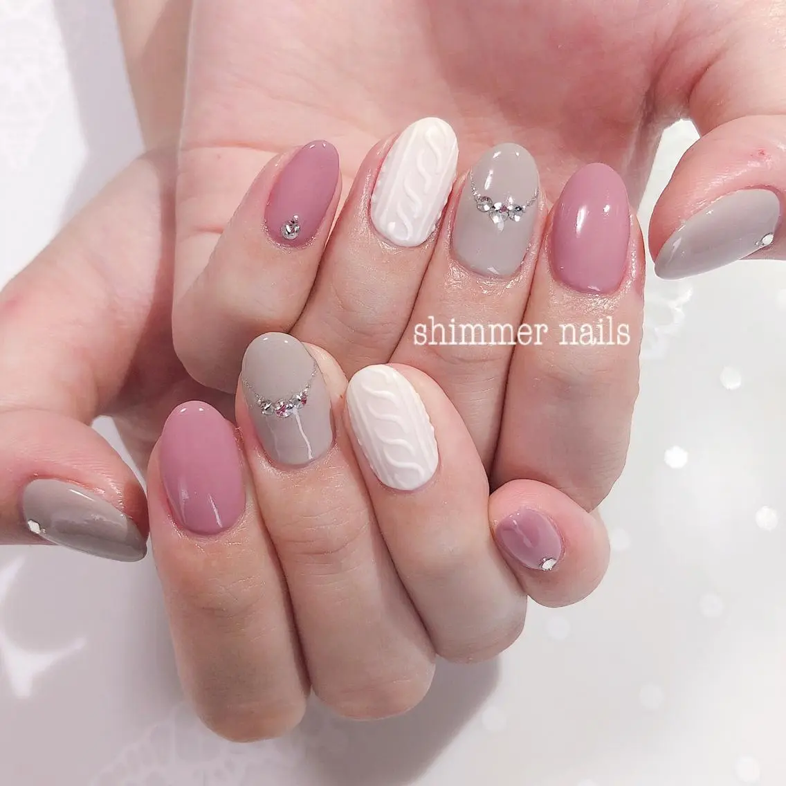 ネイル 持ち込み shimmer nailsのネイルデザイン