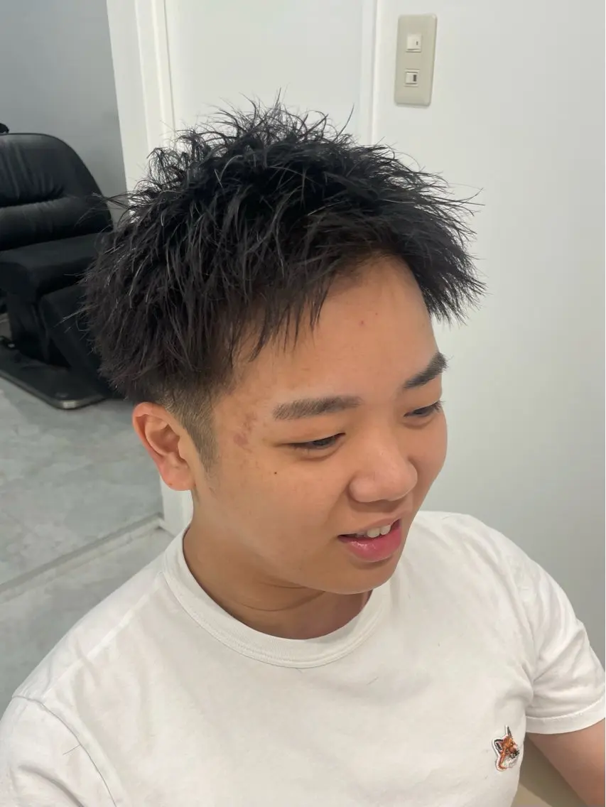 ショート 近藤 樹のヘアスタイル