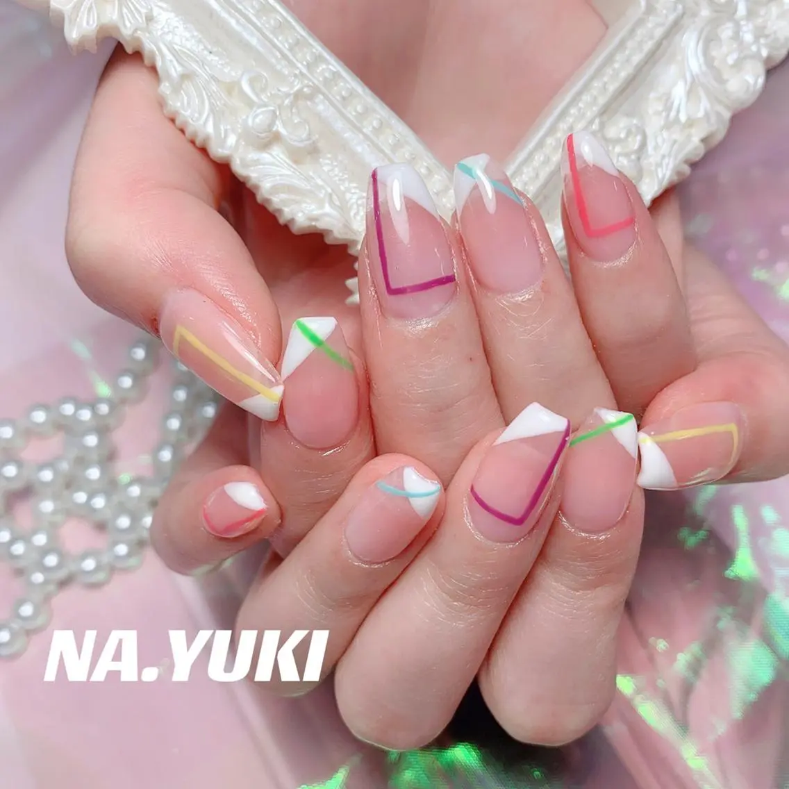ネイル ハンドネイル ハンドケア 🎀 moo~ 🎀のネイルデザイン