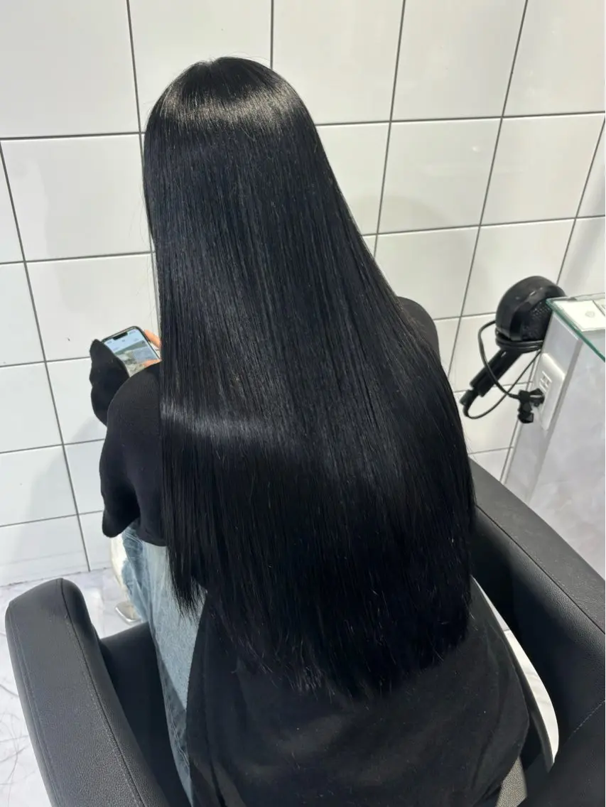ロング カラー 表参道♡暗髪♡ 艶カラー♡アユミのヘアスタイル